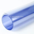 Plaque de teinte bleue transparente en PVC